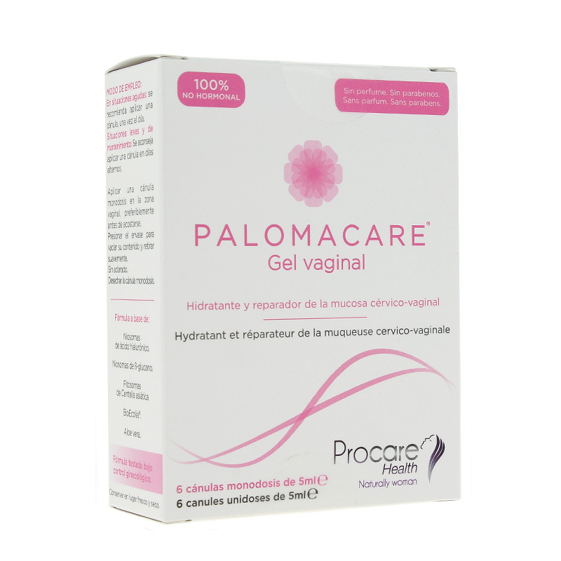 Palomacare Gel Vaginal 6 Cánulas