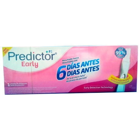 PREDICTOR EARLY 1 TEST DE EMBARAZO