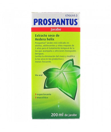 PROSPANTUS JARABE , 1 frasco de 200 ml
