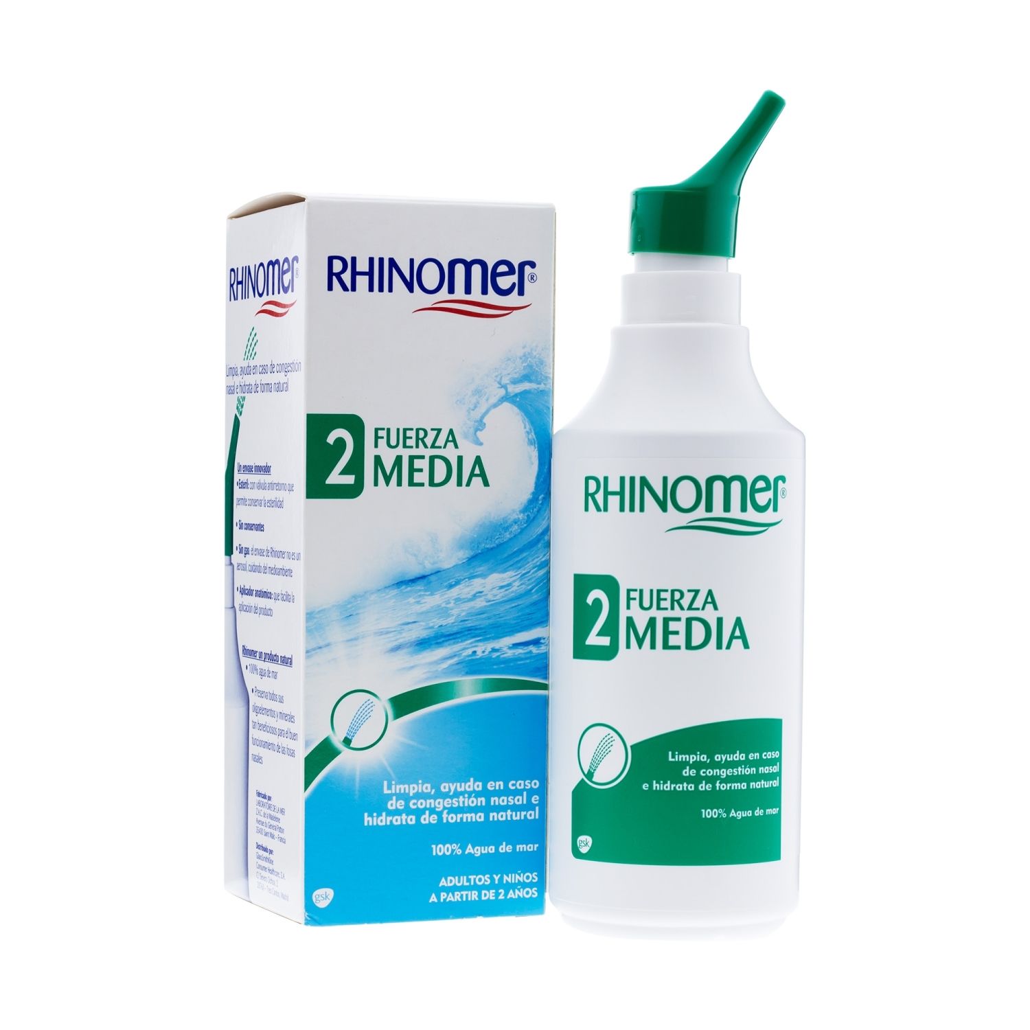 RHINOMER FUERZA 2 LIMPIEZA NASAL 135 ML