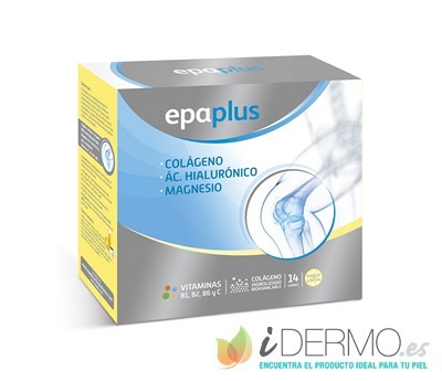 EPAPLUS COLÁGENO + HIALURÓNICO + MAGNESIO 14 SOBRES MONODOSIS