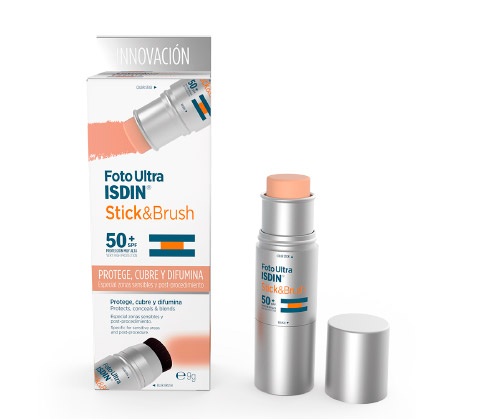 ISDIN FOTOULTRA STICK&BRUSH SPF 50 + 7G