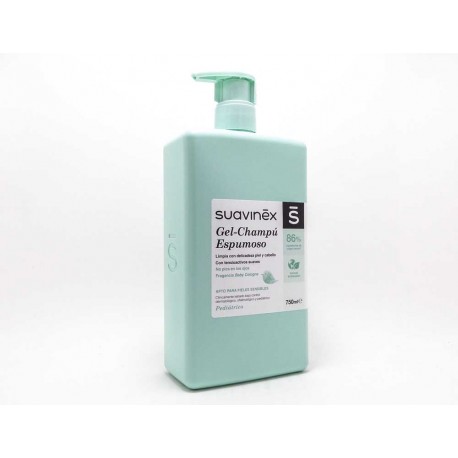 SUAVINEX PEDIATRIC GEL CHAMPU ESPUMOSO 750 ML