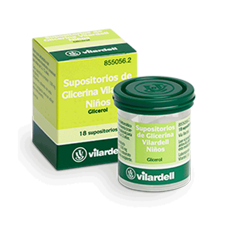 SUPOSITORIOS DE GLICERINA VILARDELL NIÑOS, 12 supositorios