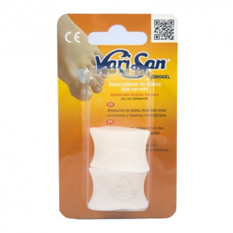 SEPARADEDOS HYDROGEL VARISAN CARRETE T- MED