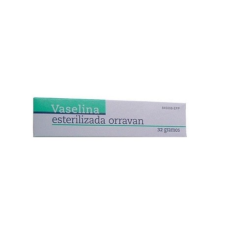 VASELINA ESTERILIZADA PURA ORRAVAN POMADA , 1 tubo de 32 g VASELINA ESTERILIZADA PURA ORRAVAN POMADA , 1 tubo de 32 g