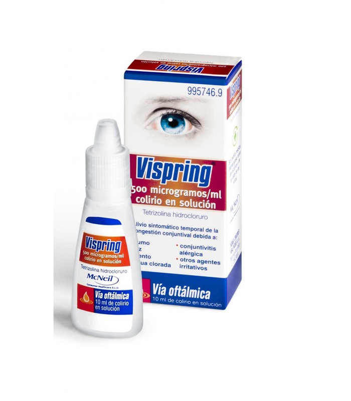 VISPRING 0,5 MG/ML COLIRIO EN SOLUCION , 1 frasco de 15 ml