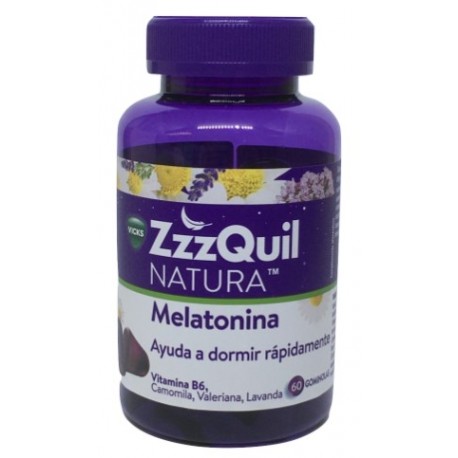 ZZZQUIL NATURA 60 GOMINOLAS