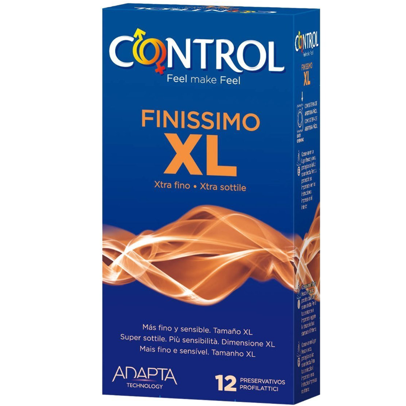 CONTROL PRESERVATIVOS FINISIMO XL 12 U